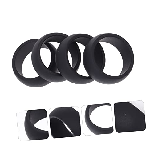 Anillos deportivos de silicona para dedos 4 piezas miniatura 7