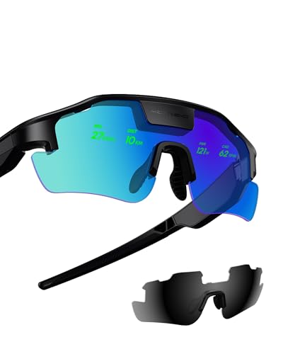 cybersight HUD Display Occhiali Sportivi, per Ciclismo ed...
