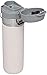 Stanley Quick Flip GO Water Bottle 24 oz | Push Button Lid | Leakproof and Packable for Travel and Sports | Insulated Stainless Steel | BPA-Free | Rose Quartz