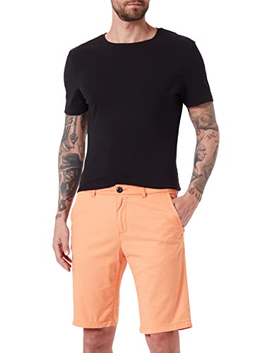 TOM TAILOR Herren 1035037 Slim Chino Bermuda Shorts mit Stretch, 31191 - Copper Orange, 30 – Ansicht 3