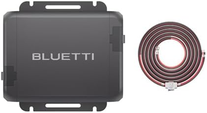 BLUETTI Charger 1, 560W Alternator Charger, Fast DC-DC Charger for Portable Power Stations, 6X Faster Than Cigarette Chargers, Compatible with 95% Solar Generator, Perfect for Road Trips, RVing