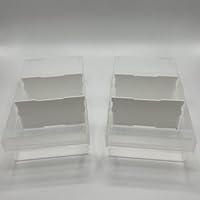 ULEIVA Trenner Trennwand 32 Stck Weiss kompatibel mit Workzone Kleinteilemagazin VarioPlus Hobby 17/33 Ersatzteil Trennsteg (Weiss)