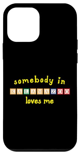 Somebody In Kalamazoo Loves Me qp ςݖ X}zP[X iPhone 12 mini p