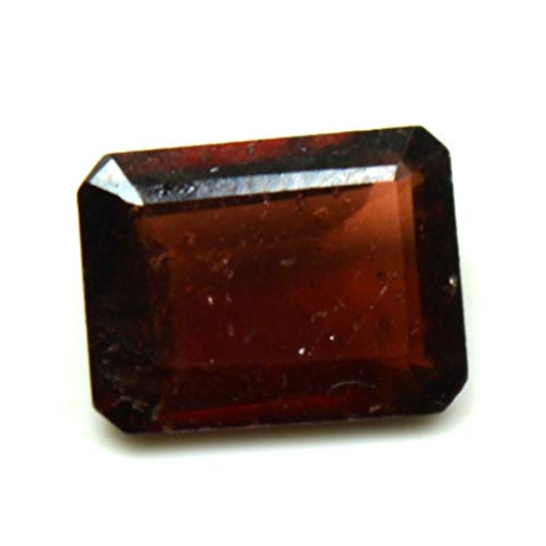 Grenat hessonite de 2 carats octogonal en vrac gommée pour l'astrologie - 2