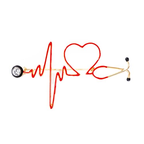 Image of Uterus Pin Medical Obgyn Pins Stethoscope Brooch Medicine Symbol Lung Brooch for Gynecologist Medical Doctors Nurse Gifts Jewelry