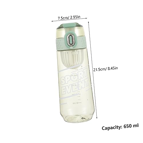 Bouteille d'eau anti-encombrement portable pliable réutilisable PC pour le sport
