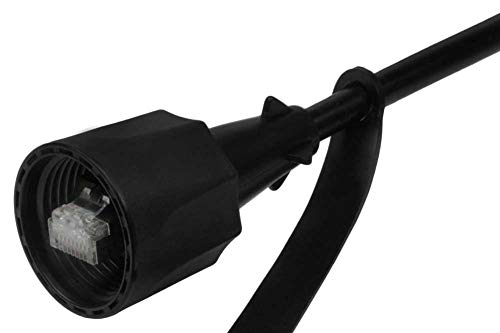 Cable SF Cat6 SSTP 15ft Outdoor Patch Negro miniatura 3