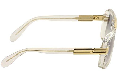 Cazal Legends Men's 663 065SG Crystal/Gold Retro Pilot Sunglasses 56mm3