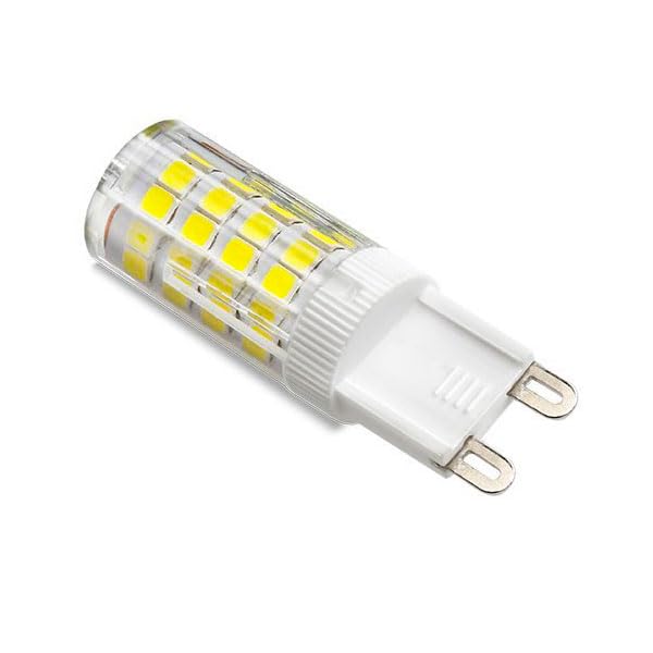 VoltShine Bombilla LED G9 5W 6000K, alta eficiencia energética, larga duración, ideal para iluminación de espacios y destacar detalles.