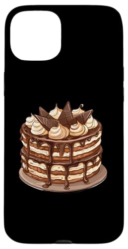 iPhone 15 Plus Chocolate Cake 90s Retro Case