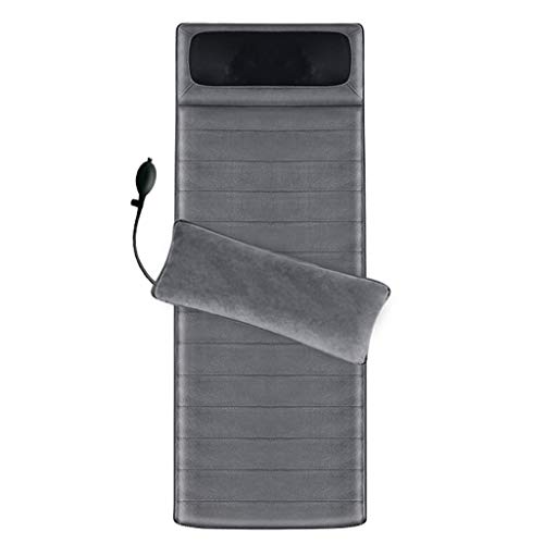 KHUY Vibration Massage Mat, Massager met Warmte, 10 Vibratie Motoren voor Schouders, Rug, Lumbar, Dijen/Benen