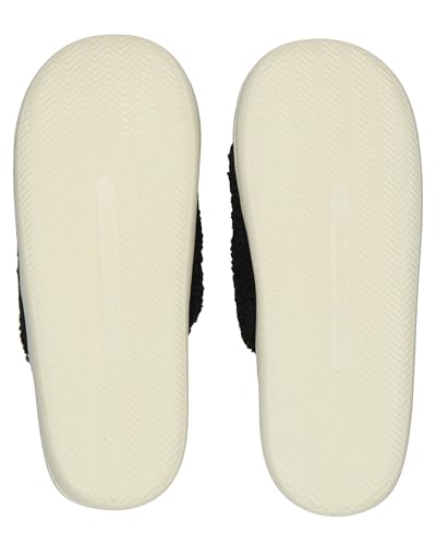 Bioworld Naruto Akatsuki Chenille Red Cloud Glitter Accent Design Non-Slip Velveteen Lined House Slippers For Men Women 5