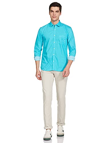 Image of Parx Men's Print Slim Fit Shirt