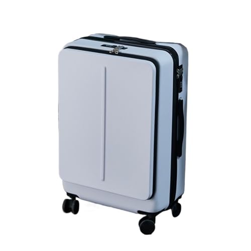 Suitcase with Laptop Bag Business Travel Suitcase Case Men Universal Wheel Trolley PC Box Trolley Luggage (Color : Black, Size : 24inch)