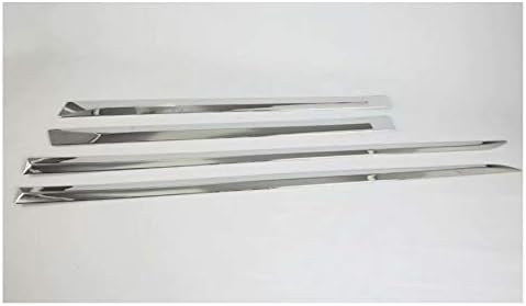 4PCS ABS Chrome Car Exterior Body Side Door Molding Protector Cover Trim Strip Protector Guard for Chevrolet Equinox 2018 2019 2020 2021 2022