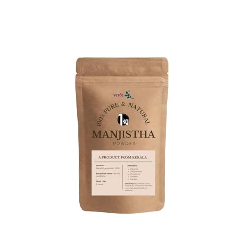 Image of 100% Pure & Natural Manjistha Powder for Face /Hair /Skin - Facepack for Clean and Glowing Skin - 1 KG