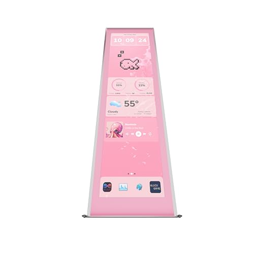 Image of Hyte Y70 Touch Infinite Display Upgrade Screen Kit for PC Case - 14.9 inch IPS Display - 2.5K Resolution - 60Hz - 10-Point Touch - Strawberry Milk (Pink)