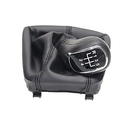 Chunx Argento & Pelle Auto Pomello del Cambio Leva...