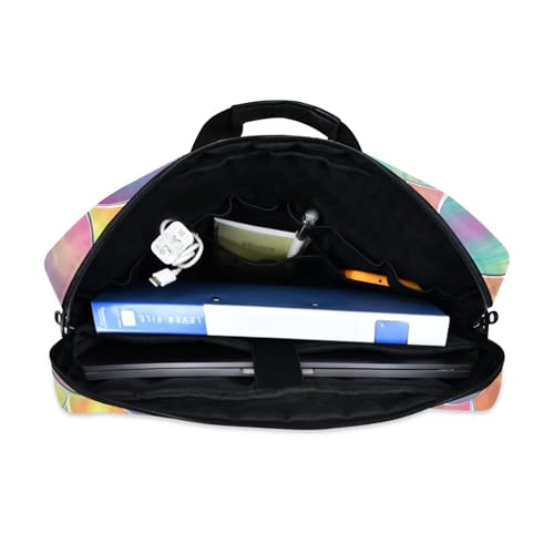 Bolso Maletín para Laptop con Escamas de Sirena Rainbow 13-15.6 pulg miniatura 6