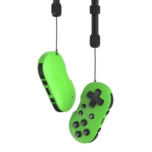 Image of CRKD ATOM - Collectible Keychain Controller for Nintendo Switch, PC, Mac, Mobile and Smart TV (Leaf Green)