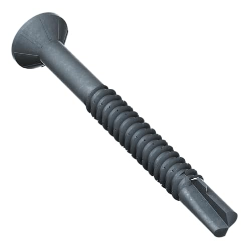 Tornillos Simpson Strong-Tie TBP1460R50 Strong-Drive TB para Madera a Acero — #14 x 2 3/8 pulgadas Negro Fosfatado (50 piezas) miniatura 2