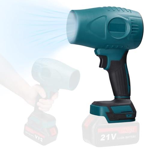 HappyFit Handheld Turbofan Ventilador de Chorro de Alta Potencia Litio Ventilador Violento Vibrador Multifuncional Terrela de Limpieza de Teclado de Polvo de Alta Potencia (Motor sin escobillas)