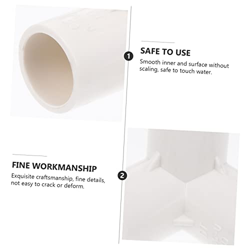 Uonlytech 16 Peças 1 Tee Acessórios De Cotovelo Adaptadores De Móveis Conectores De Pvc Soquete De P