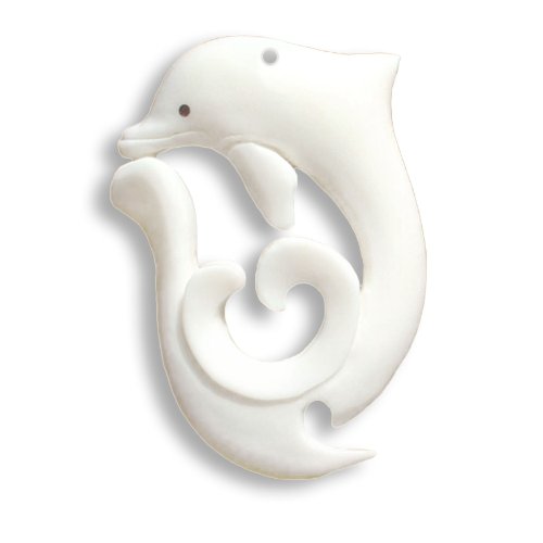 ISLAND piercing main, y.c. -les Bio-Collier Pendentif Dauphin PB110 Cover