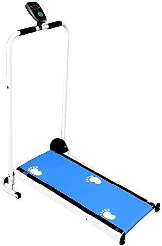 Caminadora plegable manual para entrenamiento en casa