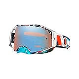 Oakley Airbrake TLD Quattro Motocross Brille Weiß/Blau