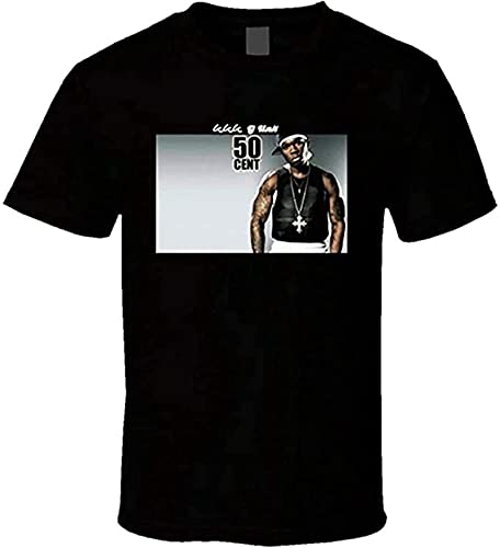 G Unit 50 Cent - Camiseta para hombre, Negro , M
