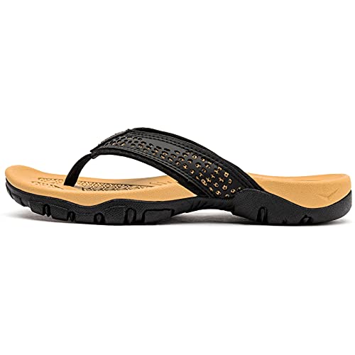 Image of KIIU Mens Thong Sandals Indoor and Outdoor Beach Flip Flop