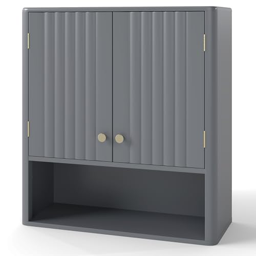 Image of Multigot Bathroom Wall Cabinet (Grey)