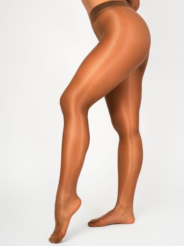Cristal Shiny Tights-XL-Natural, X-Large2