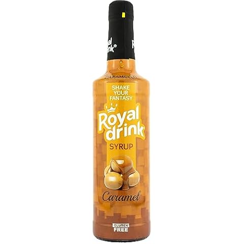Royal Drink Caramel Syrup 700ml for Coffee & Cocktails Cover