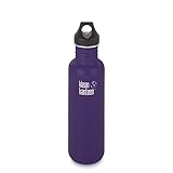 Klean Kanteen Berry Syrup Classic Water Bottle with Loop Cap, 27-Ounce