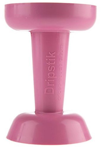 Dripstik No Mess Ice Cream Cone & Frozen Treat Holder Also Makes Ice Pops (Pink)