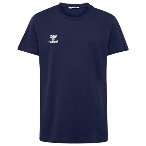 hummel Uni_Kids Hmlgo 2.0 S/S Kids T-Shirt, Marine, 164 EU
