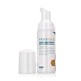  PERSMAX 60ml Pasta de Dientes de Espuma Blanqueadora, Blanqueador Natural, sin Flúor, Menta Fresca, 2.02 oz