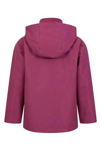 Mountain Warehouse Fell Kids 3 in 1 Jacket - Water-Resistant Triclimate Raincoat, Detachable Inner Coat & Packaway Hood - For Walking, Hiking & Outdoors - Image 4