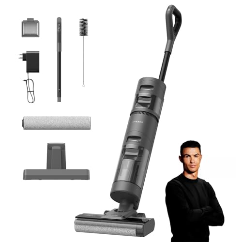 Image of DREAME H11 Core Wet Dry Vacuum Cleaner, Cordless Hard Floor Cleaner with Edge-to-Edge Cleaning, Self-Cleaning, LED Display, HEPA Filter, Floor Washer for Wood, Tile, Vinyl