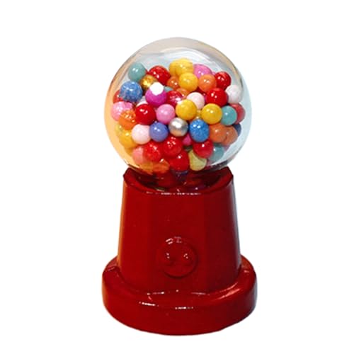 Decoración pequeña para máquina de caramelos: resistente, elegante, ligera, compacta, elegante, de alto rendimiento, bonita, casa de muñecas, creativa, multiusos para interiores y exteriores