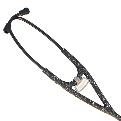 Image of Cardiology Grade Single Head Steel Stethoscope 31BlkWht | High-sensitivity Single Head, Tuneable, Anti Noise, Acoustic Diaphragm, Stainless Steel Performance, Value