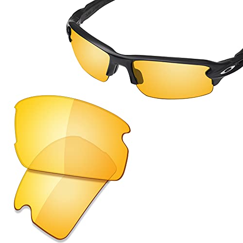 Image of SAUCER Premium Replacement Lenses & Rubber Kits for Oakley Flak 2.0 OO9295 | UV400 Protection, Anti-Scratch, Precise Fit