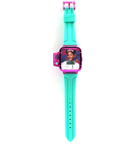 Accutime Kids Nickelodeon That Girl Lay Lay Hot Pink Digital LCD Quartz Wrist Watch with Flashlight, Turquoise Green Strap for Girls, Boys, Kids (Model: LAY4030AZ)3
