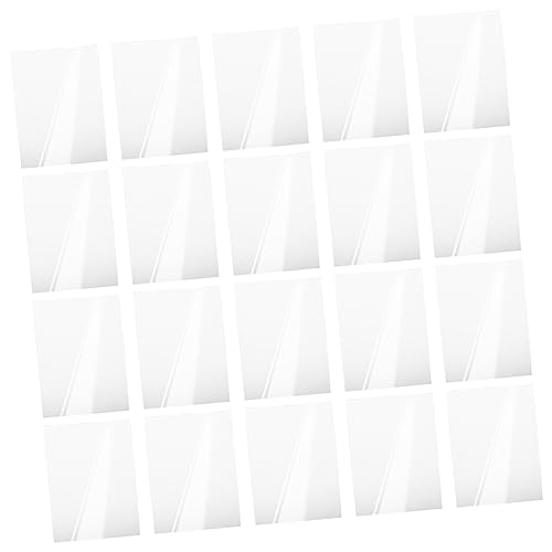 STOBOK 20 Hojas Papel Fotográfico Para Impresora Papel De Computadora Papel De Lino Papeles Fotográficos Papel Adhesivo Para Impresora Papel Adhesivo Imprimible Papel Para Imprimir