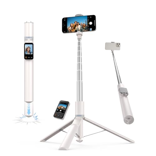 TELESIN 170CM 0,1S Auto Ouverture Trépied TéLéphone pour iPhone & Android