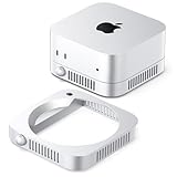 【Conçu pour le Mac mini 】 Structure en ABS haut de gamme avec finition peinture métallique et logo sérigraphié noir épuré – s’intègre parfaitement à votre configuration Apple et apporte une touche moderne à votre espace de travail.