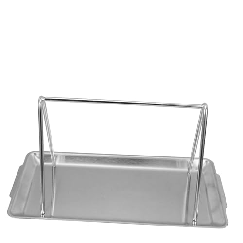 SOLUSTRE Round Stainless Steel Stackable Rack Grill Accessories for Bbq Side Rack