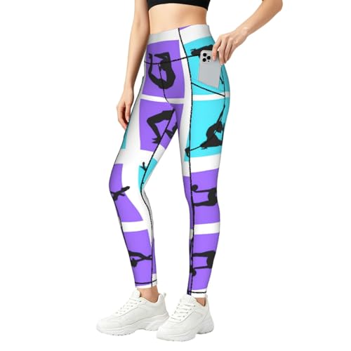 Leggings con estampado de gimnasia perfectos para fitness y tu estilo de vida diario